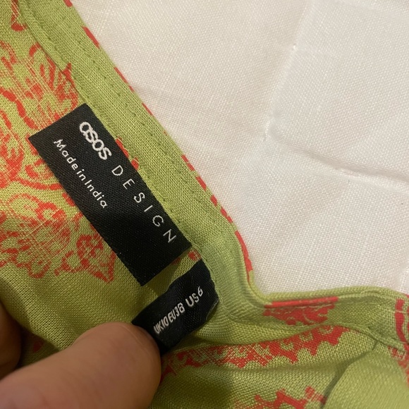 ASOS knot wrap mini skirt - Picture 2 of 3